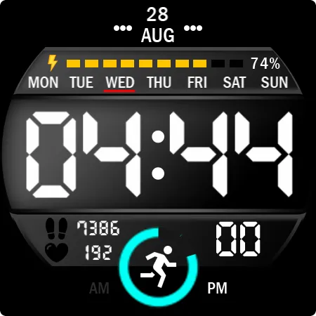 Key024 Digital Watch Face screenshot 27