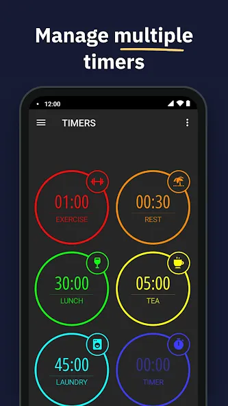 MultiTimer: МультиТаймер screenshot 1