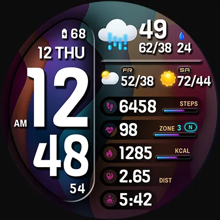 PER38 Digital Watch Face screenshot 37