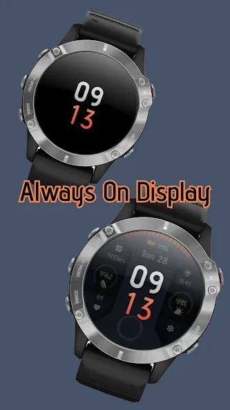 Digital Watchface D9 screenshot 4