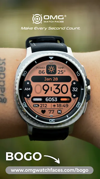 OMG 326 - Digital Watch Face screenshot 5
