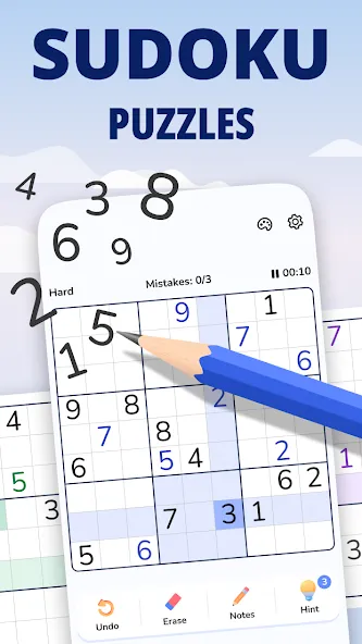 Sudoku - Classic Sudoku Game screenshot 1