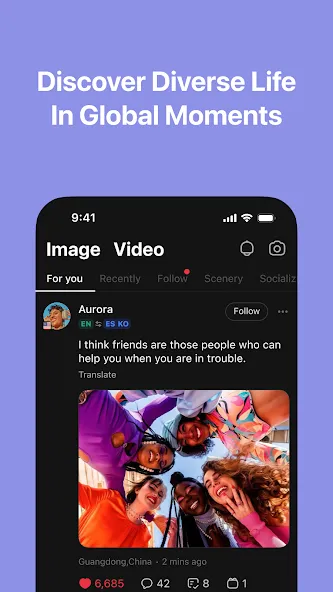 Talkin: Global Friends & Chat screenshot 3