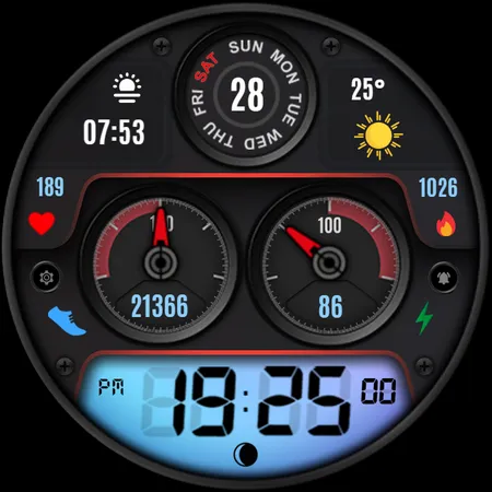 Adore Digital Watch Face screenshot 33
