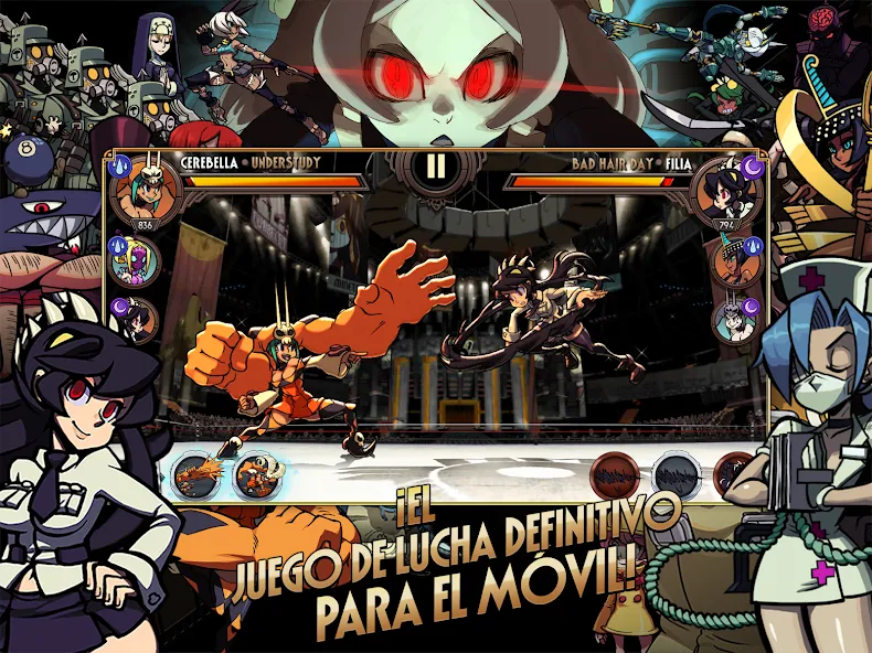 Skullgirls: RPG de Lucha screenshot 6