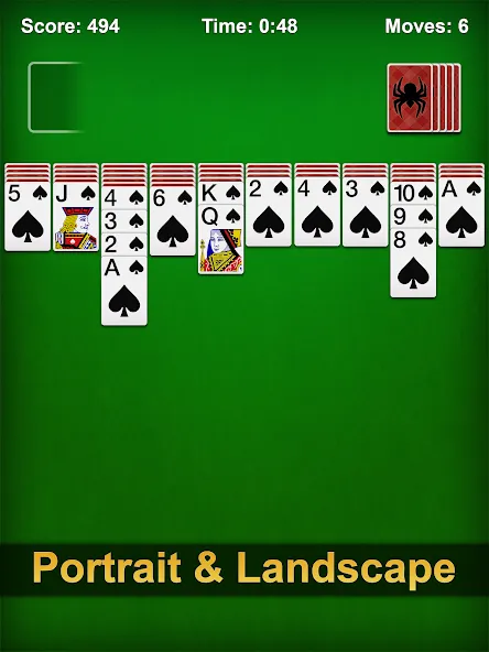 Spider Solitaire screenshot 9