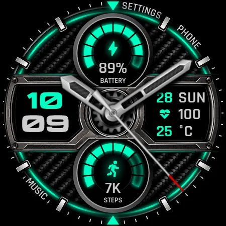 Phantom - Hybrid v4 watch face screenshot 16