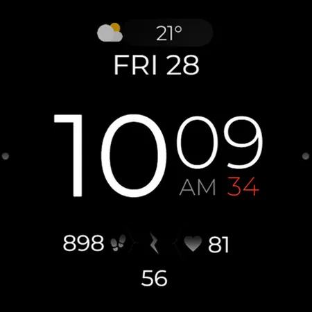 Battery Digital Watch Face screenshot 9
