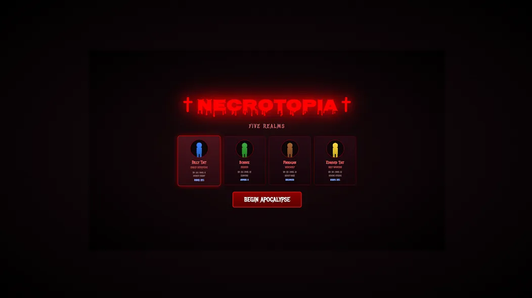 Necrotopia: Five Realms screenshot 1