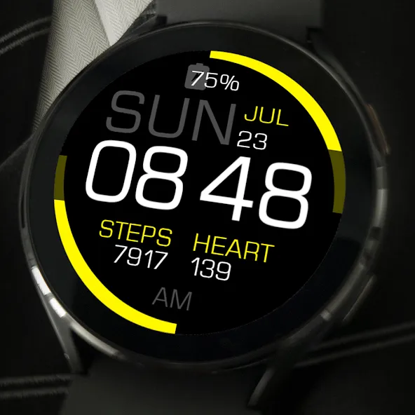 Key080 Artistic Watch Face screenshot 5