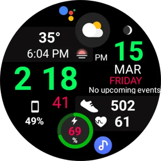 Colorful Digital WearOS NTV573 screenshot 30