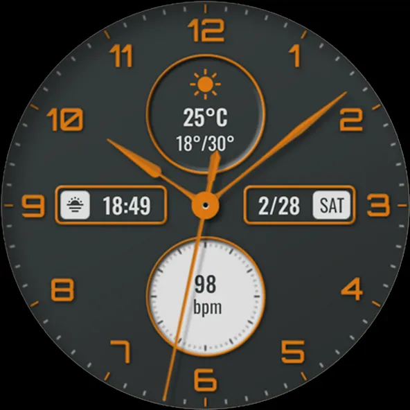 Watch face 10h08.com #136 screenshot 30