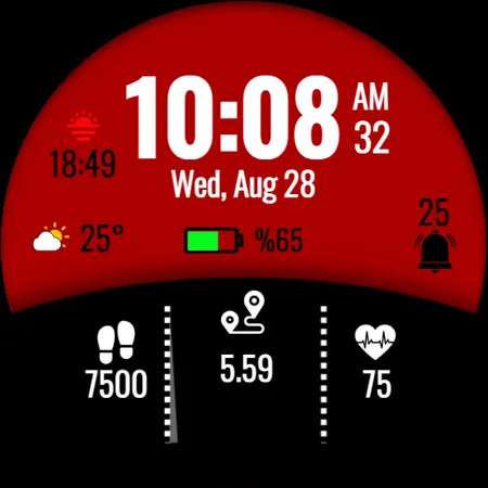 MAHO005 Wear OS Watch Face screenshot 24