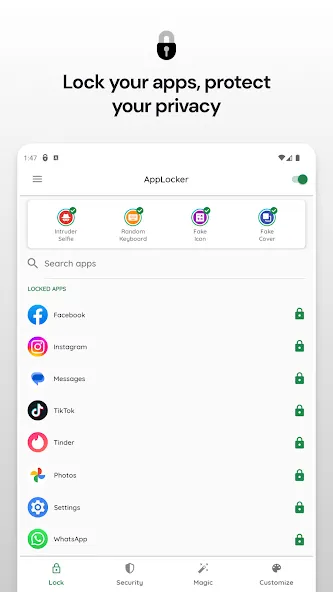 App Lock: 앱 잠금, PIN screenshot 8