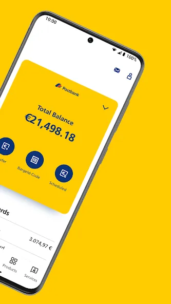 Postbank screenshot 2