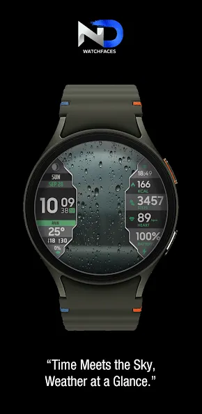 Weather Watchface — NDW076 screenshot 2
