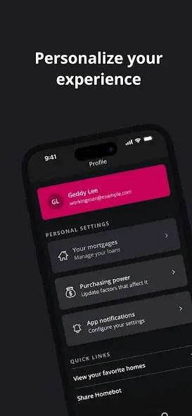 Homebot screenshot 6