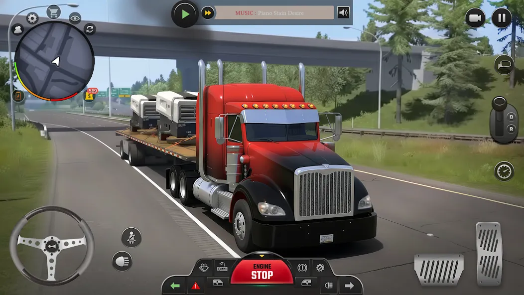 真实 巨型 卡车 3D screenshot 3