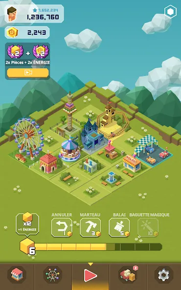Merge Tycoon: 2048 Theme Park screenshot 17