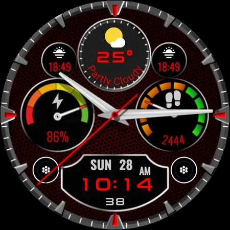 MAHO007 Wear OS Watch Face screenshot 26