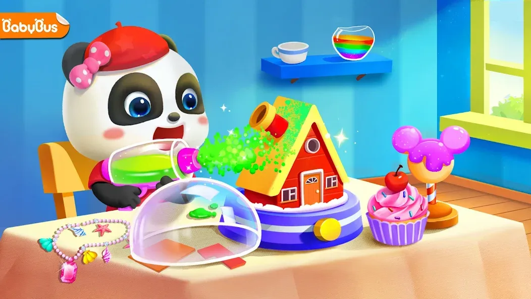 Panda: Misture e Combine Cores screenshot 1