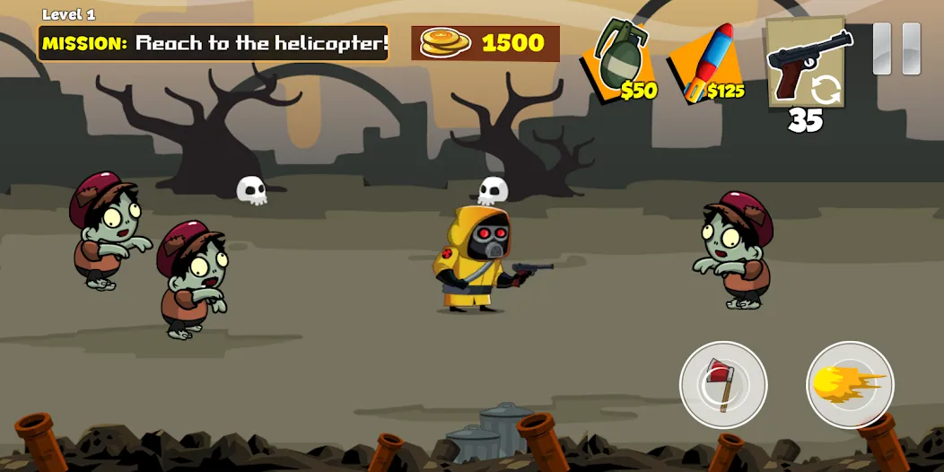 Zombie Outbreak: Blood Run screenshot 3
