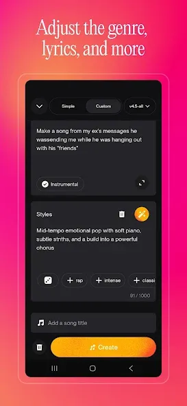 Suno - AI Music & Songs Maker screenshot 2