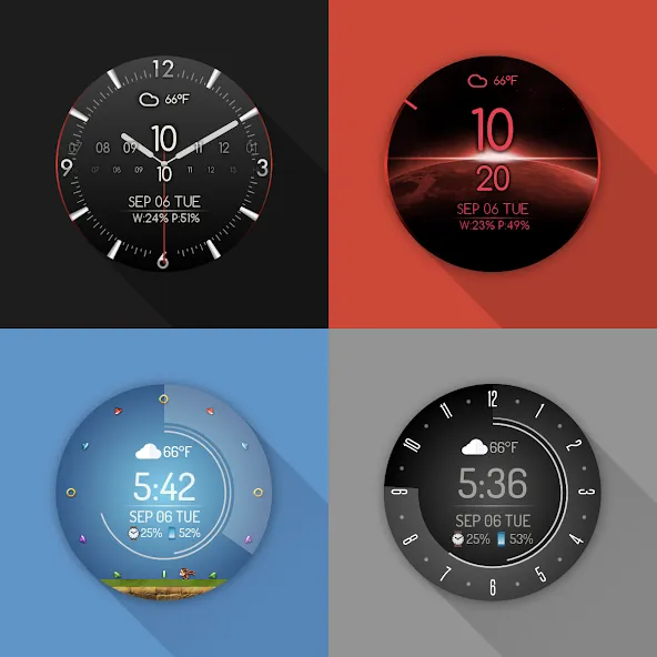 Watch Face - Minimal & Elegant screenshot 2