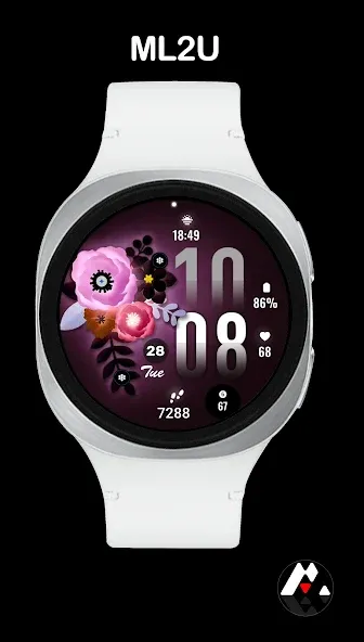 ML2U 313 Floral Digital Art screenshot 1