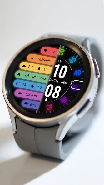 Colorful Turntable ZKin Watch screenshot 3