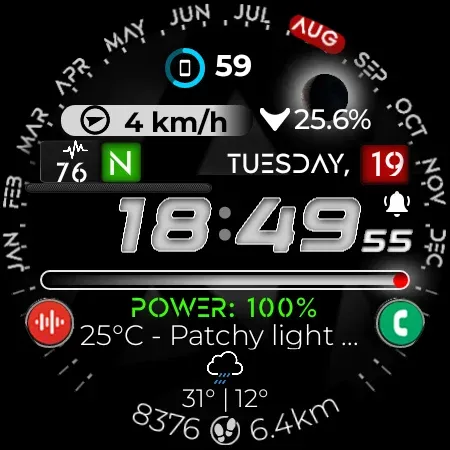 Watch Face CUE161 screenshot 16