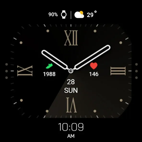 MIMIX Simple Octagon Watchface screenshot 24