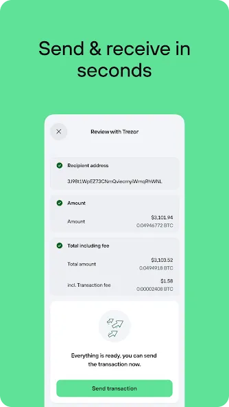 Trezor Suite screenshot 4