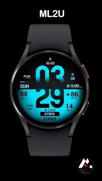 ML2U 152 Watch Face screenshot 4