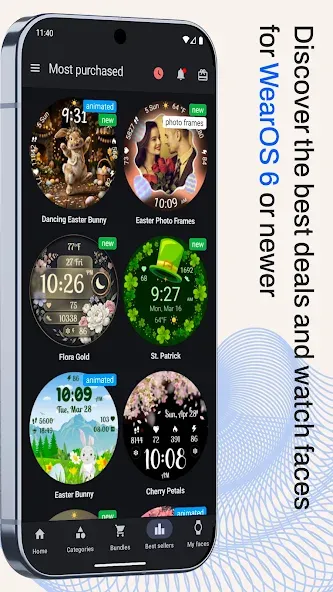StarWatchfaces - Wear OS Shop screenshot 2