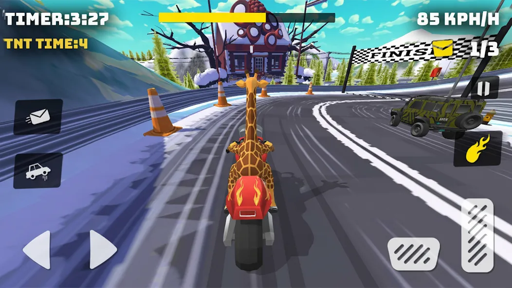 Crazy Griaffe Delivery Rider screenshot 4