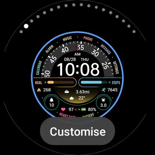 【Custom】Text Clock Turntable screenshot 44