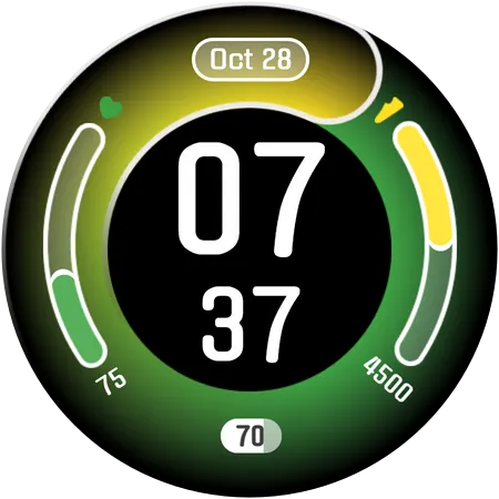 Modern Edge Watch Face screenshot 21