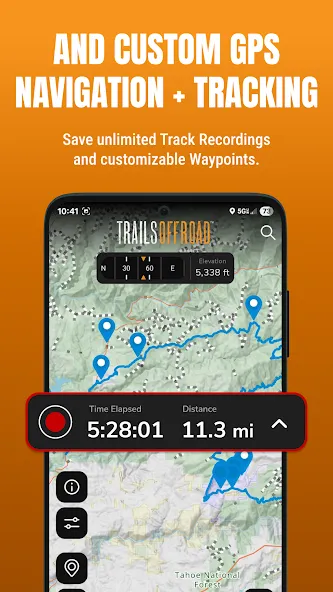 Trails Offroad: Offline Maps screenshot 3
