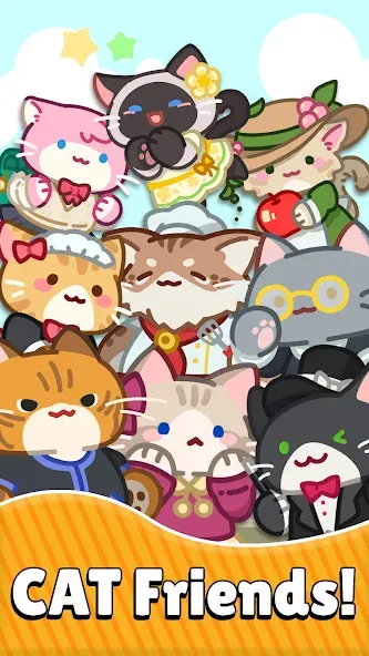 Merge Cat Cafe : Coffee cat screenshot 24