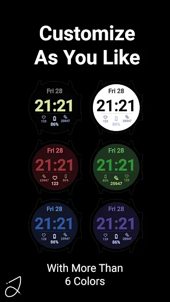 Simple Anim Watch Face I screenshot 2