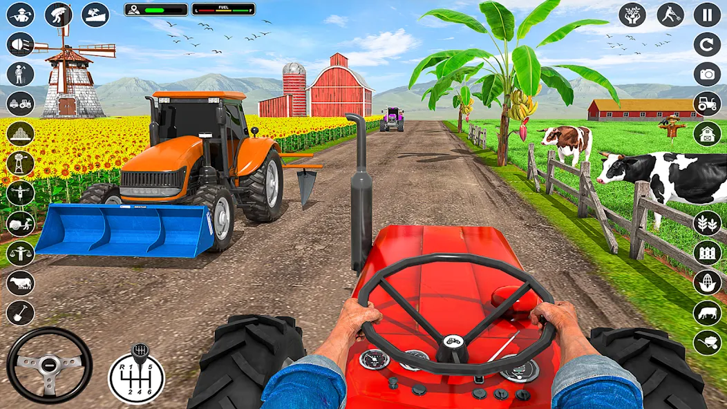Big Tractor Farming Simulator screenshot 2