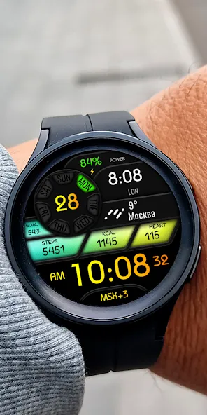 DIGI CUNATAMO WS63 Watch face screenshot 8