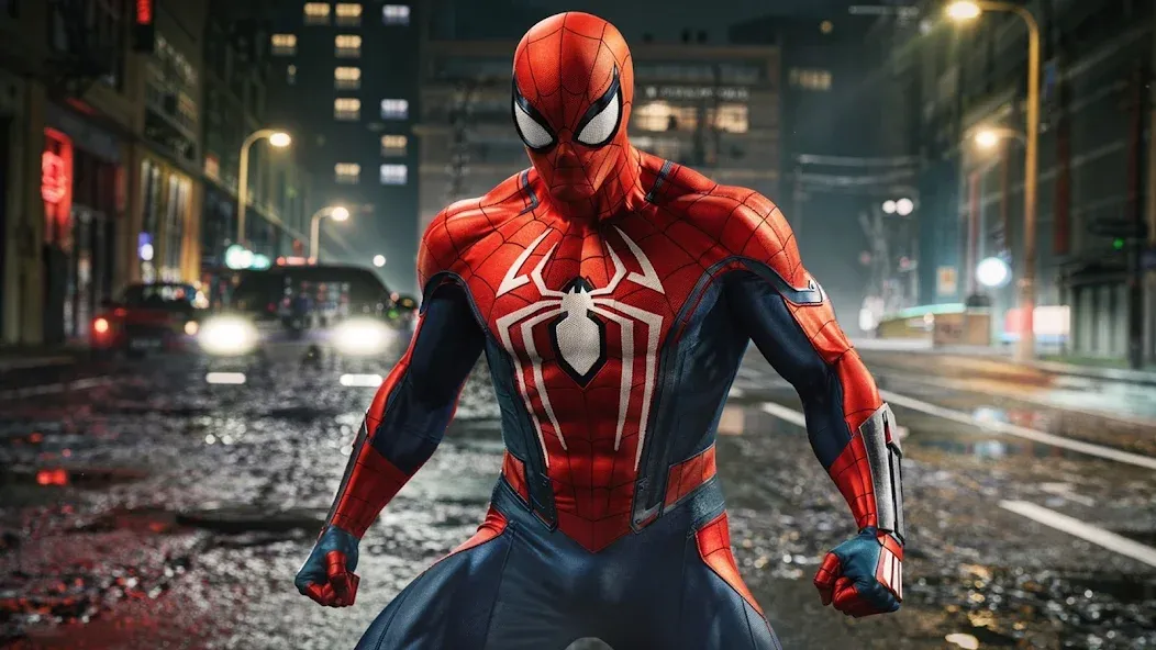 Spider Rope Hero Man Rescue 3D screenshot 1