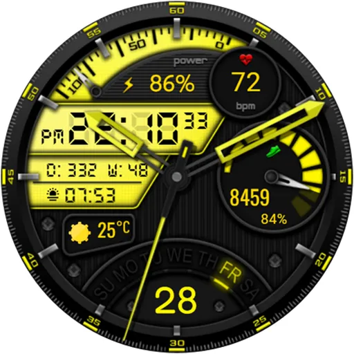 Ritech Digital Watch Face screenshot 21
