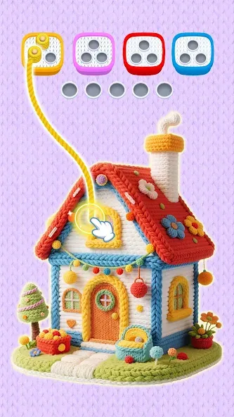 Wool Saga 3D - Yarn Sort screenshot 1