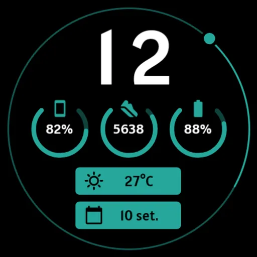 AD GeaR - Watch Face screenshot 22