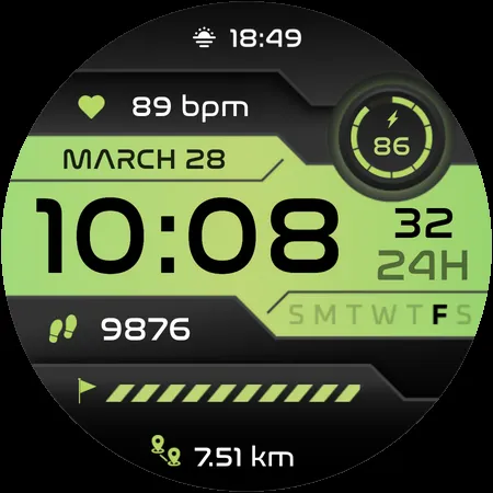 Flux Watch Face screenshot 27