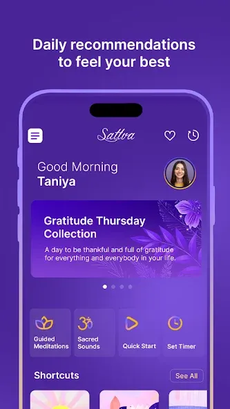 Sattva: Meditation and Mantras screenshot 2