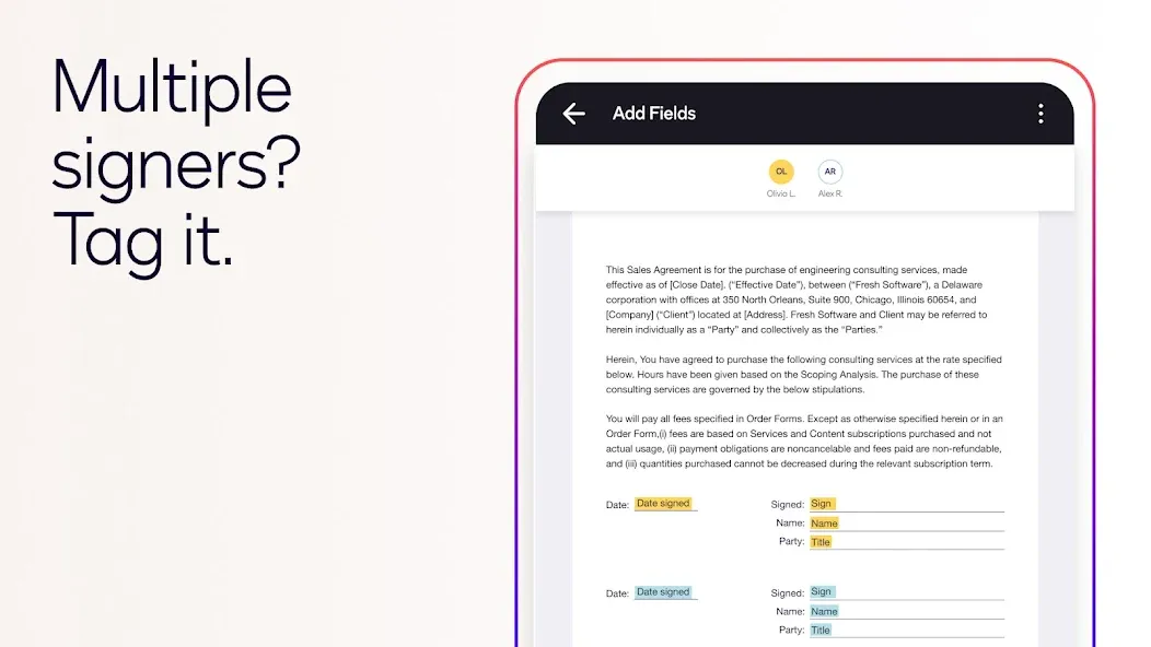 Docusign - Upload & Sign Docs screenshot 17